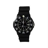UltraQuip Dive Watch, Black Dial, PU Strap