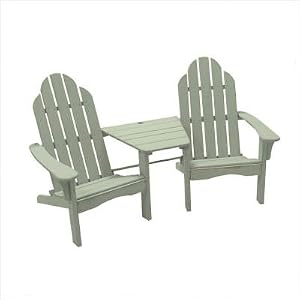 Cottage Classic Adirondack Tete-A-Tete Finish: Creamy Yellow by