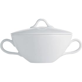 Alessi Mami 4-3 4-Inch Sugar Bowl, White Porcelain by 