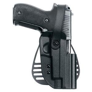 Uncle Mike's Kydex Off-Duty and Concealment Hip Holster with PBA Thumb Break by 
