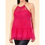 A Pea in the Pod: Spaghetti Strap Tiered Maternity Blouse