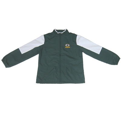 NFL Football Green Bay Packers Ladies Lightweight Wind Jacket, Small