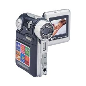 DXG DXG-506VK 5.0 MegaPixel Multi-Functional Camera with MPEG4 Technology (Black)