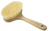 Professional Spa Brush With Extra Long Cactus Bristles & Fixed Handle