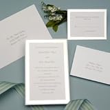 Platinum Border Invitation Kit