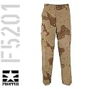 6 Color Desert Camo Poly / Cotton Twill BDU Pants