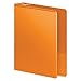 Wilson Jones Heavy Duty Round Ring View Binder with Extra Durable Hinge, 1 Inch, Customizable, Orange (W363-14-716)