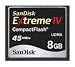 Sandisk 8GB Extreme IV Compact Flash CF Card - Retail Pack