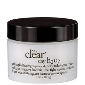 philosophy - on a clear day - h2o2 hydrogen peroxide cream