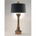 DALE TIFFANY - PG70359: 17X36 WALES AMBER TABLE LAMP - CHAMPAGNE SILVER