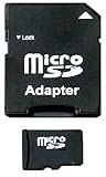 Delkin Devices DDMICROSDFLS24GB 4 GB Micro SD Memory Card with Adapter