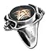 Duality of Mortality Conjoined Intimacy Gothic Ring Size 10