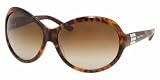 Miu Miu By Prada Women's 18i Tortoise Frame/Brown Gradient Lens Plastic Sunglasses