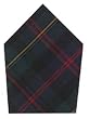 Durable Flat Weave 100% Cotton Green and Red Plaid Napkins 22x22 Inches Set of Six