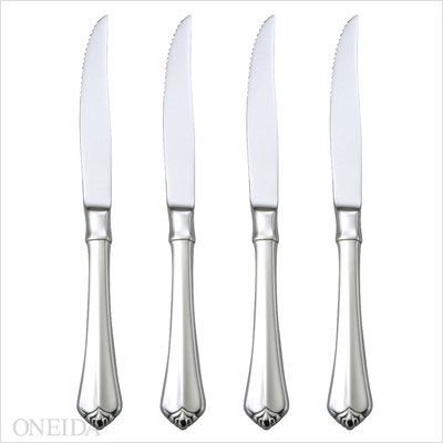 Oneida-Stainless Steel Julliard 4 Knife Set