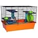 Trixie 64012 Hamsterk�fig, 62 � 46 � 36 cm, orange/blau/gr�n