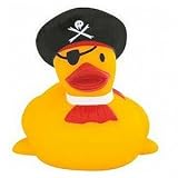 Rubber One-Eyed Pirate Duck
