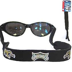 Jacksonville Jaguars Neoprene Sunglass Strap - NFL Football Fan Shop Sports Team Merchandise