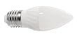 LED SMD Lampe Leuchte Kerze Milchglas Keramik E27 35 SMD's 3,5W 160� wie 45W