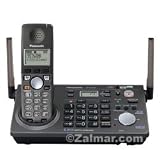 Panasonic KX-TG6700B 2-Line, 5.8 GHz FHSS GigaRange Expandable Digital Cordless Phone with Caller ID & Answering System