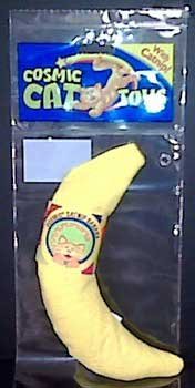 Cosmic Catnip Banana Cat Toy