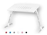 Ultra Light Weight Laptop desk,table or workstation for floor, couch, bed or chairs-White Color