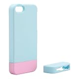 iBUFFALO iPhone 5S/iPhone 5 カード収納ケース 液晶保護フィルム付 ミント BSIP13PCCMT
