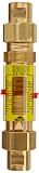 Hedland H624-004-R EZ-View Flow Meter, Polyphenylsulfone, For Use With Water, 0.5 - 4 gpm Flow Range, 1/2