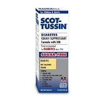 Scot-Tussin Diabetes Cough Suppressant, Sugar-Free, 4 Ounces