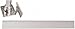 4 Ft. Long x 4 Inch High, Aluminum Toeboard