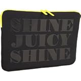 Juicy Couture 13" Laptop Sleeve Case ~ Black In Color