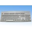 Korean and English Wired USB Ivory Keyboard With USB to PS2 Adaptor