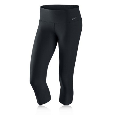 NIKE Women's Legend Tight Fit Training Capris-Black