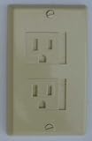 IVORY Energy Saver DECORA 2 Screw Safety Outlet Cover