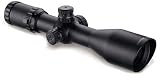 CenterPoint Power Class 3-12x44mm Compact Rifle Scope, Illuminated Mil-Dot Reticle, 1/4 MOA, 30mm Tube