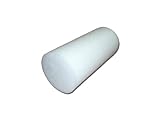 Fitness Force Foam Roller 6 X 18 White Made in USA