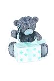 Me to You - Wrapped in Blue Tatty Teddy Figurine, 7cm