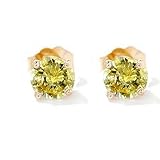 31x6VSauaLL. SL160  Yellow Diamond Earrings