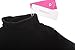 ReliBeauty Girls Cotton Turtleneck Long Sleeve T-Shirt, 7-8, Black