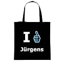 Baumwolltasche Tasche - I like Jürgens