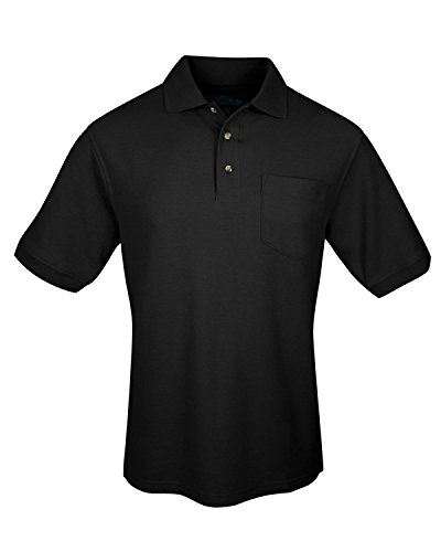 Tri-Mountain Men's 100% Cotton Signature Pique Polo Shirt (16 Colors, S-6XLT)