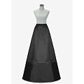 Loywe, Reifrock Petticoat aus Satin, 2 Ringe, LW4809