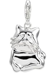 Sterling Silver Cat Charm