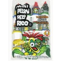 Pelon Pelo Rico Mini Pelon, Tamarindo, 12-Count Bags (Pack of 12)