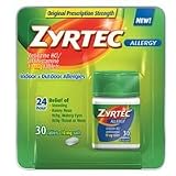 Zyrtec Allergy Relief (10 mg), 30 Tablets