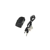 BestDealUSA Telephone Recording Adapter for Digital Voice Recorder Black