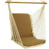 Cushioned Single Swing - Woodlands Birch DuraCord fabric