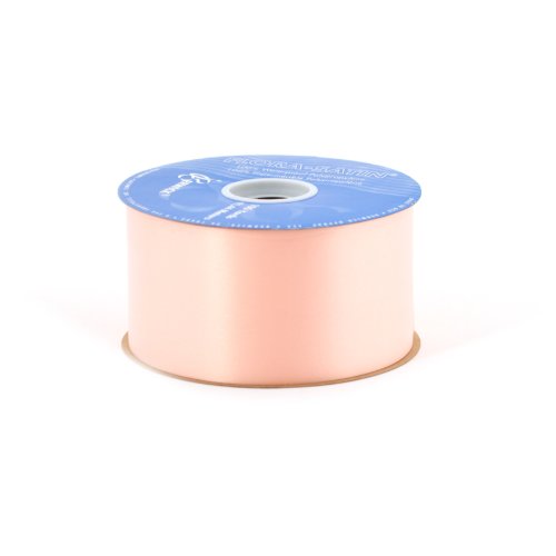 Berwick 2-3/4-Inch Wide by 100-Yard Spool Flora Satin Craft Ribbon, Peach