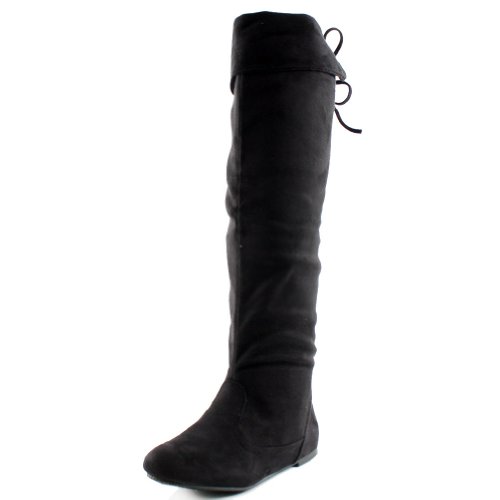 West Blvd Womens Bangkok Over The Knee Thigh High Boots