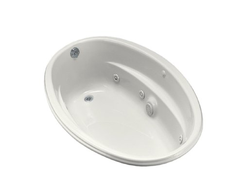 KOHLER K-1146-0 6040 Oval Whirlpool White